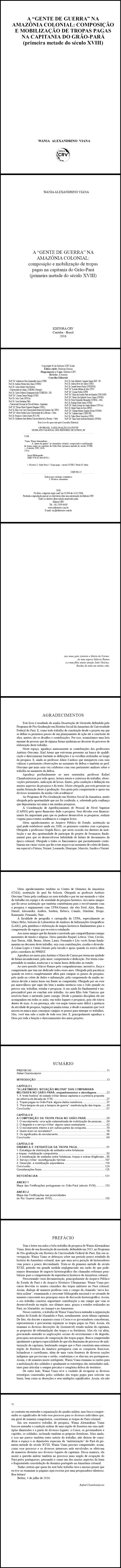 “GENTE DE GUERRA” NA AMAZÔNIA COLONIAL:<br>composição e mobilização de tropas pagas na capitânia do Grão-Pará (primeira metade do século XVIII)